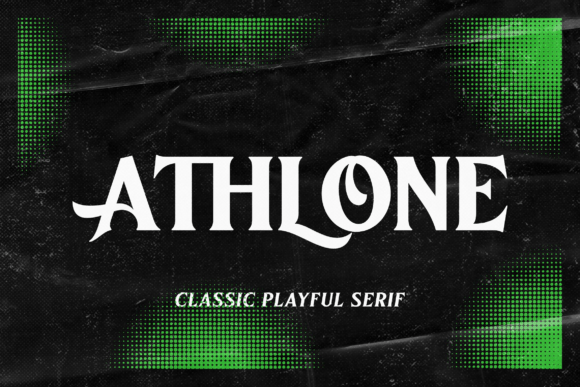 Athlone: A Vintage Display Font for Editorial Design