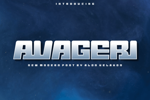 Avageri: A Modern Display Font for Branding That Stands Out