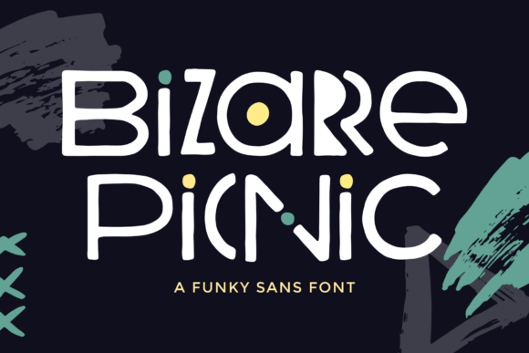 Bizarre Picnic: The Quirky Display Font for Scroll-Stopping Visuals