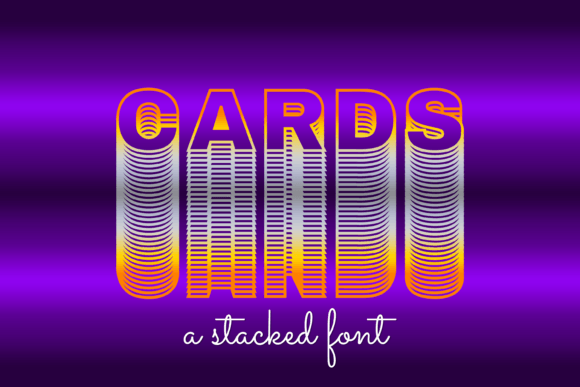 Cards Font for Elegant Editorial Design