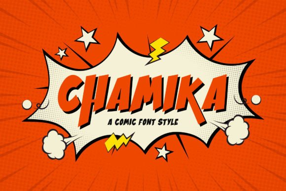 Chamika: A Sweet Display Font for Creative Projects