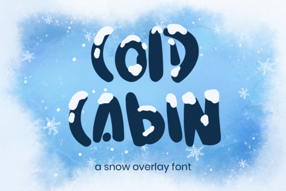 Cold Cabin Font for Winter-Themed Branding and Design