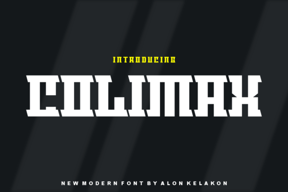 Colimax Font for Handmade and Commercial Design Projects