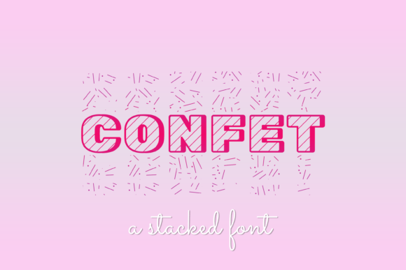 Confet: A Display Font That Elevates Branding with Style