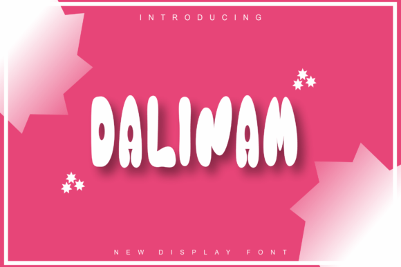 Dalinam: A Playful Display Font for Bold Design Projects