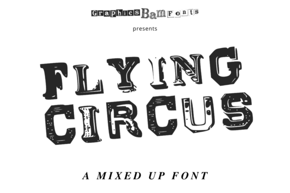Flying Circus Font for Branding and Design Projects