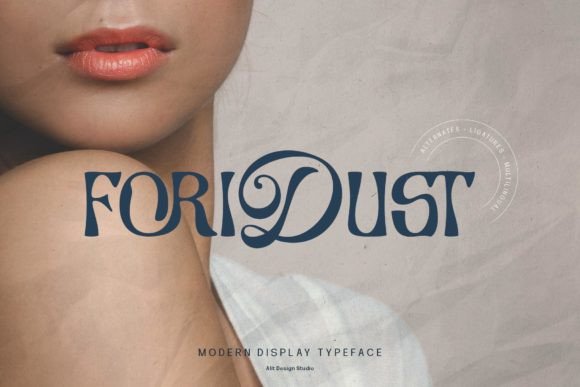 Foridust: The Stylish Display Font for High-Impact Campaigns