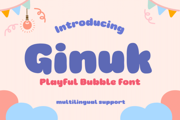 Ginuk Typeface: Elevate Your Brand Identity with a Captivating Display Font