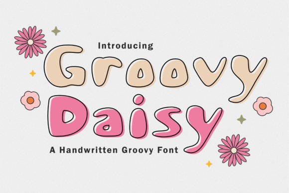 Groovy Daisy: A Retro Font for Vintage Branding