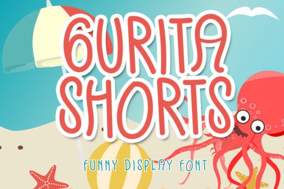 Gurita Shorts: The Sweet Display Font for Polished Branding