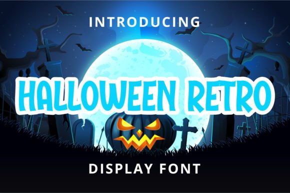Halloween Retro: The Perfect Display Font for Seasonal Creations