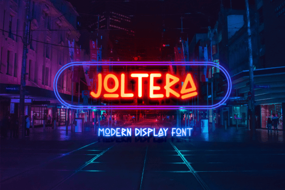 Joltera Font for Professional Branding and Creative Projects