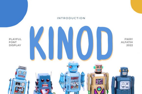 Kinod: A Playful Display Font for Modern Web Design