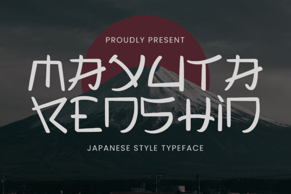 Mayuta Renshin: A Japanese-Style Font for Bold Branding
