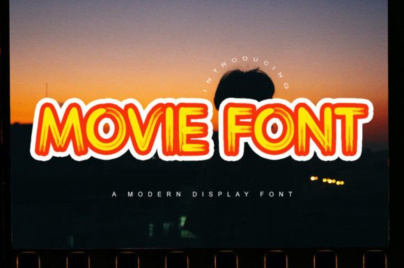 Movie: The Bold Display Font for Your Creative Projects