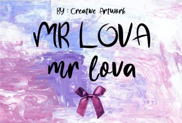 Mr Lova: A Modern Display Typeface for Digital Branding