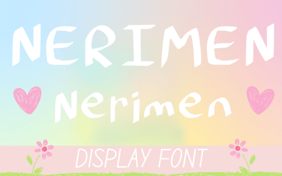 Nerimen: The Fresh Display Font for Modern Brand Identity