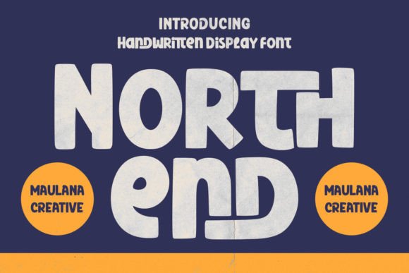 Northend: A Modern Handwritten Display Font for Creative Projects