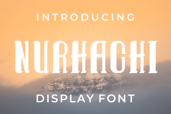 Nurhachi Font for Modern Branding and Creative Projects