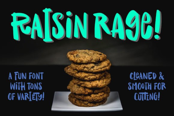 Raisin Rage Font for Bold Branding and Visual Impact