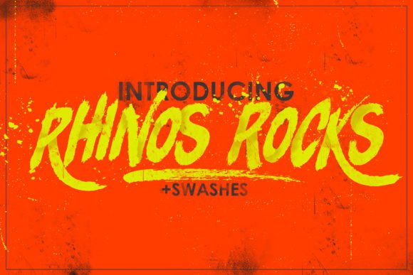 Rhinos Rocks Font Review and Download Guide