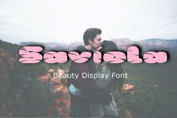 Saviola – A Modern Display Font for Bold Editorial Design