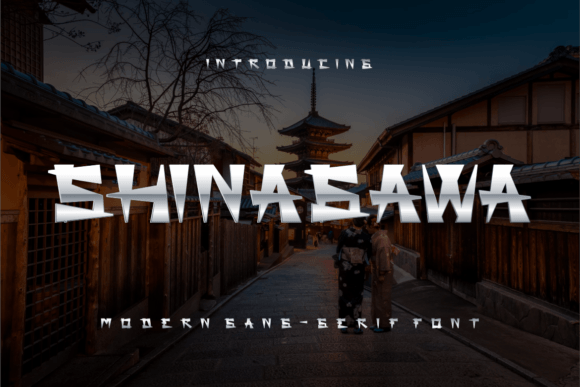 Shinagawa: The Bold Display Typeface for Modern Web Design