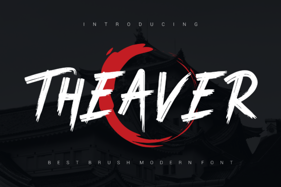 Theaver: The Bold Display Font for Modern Web Design