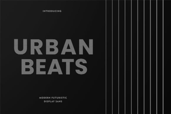 Urban Beats: The Modern Display Font for Polished Branding