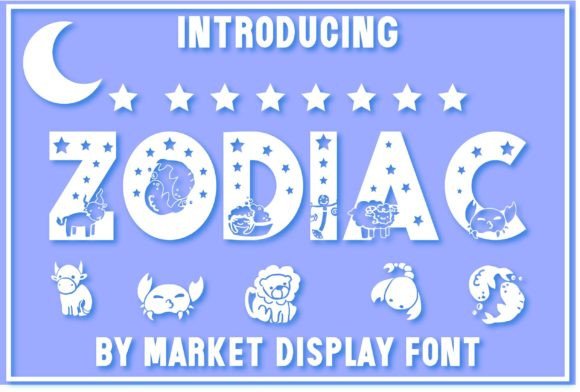 Zodiac Display Font for Web Design Projects
